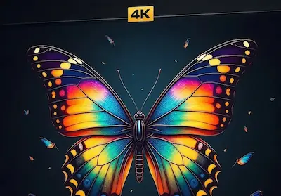 Qualidade de imagem 4K no teste IPTV